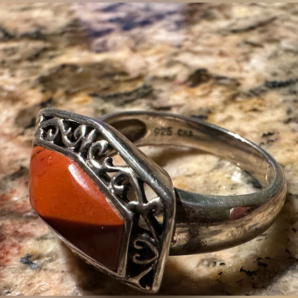 Red Jasper Ring - Picture 8 of 8